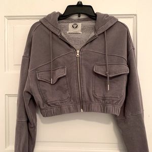 NEW Urban Outfitters Cropped Hoodie